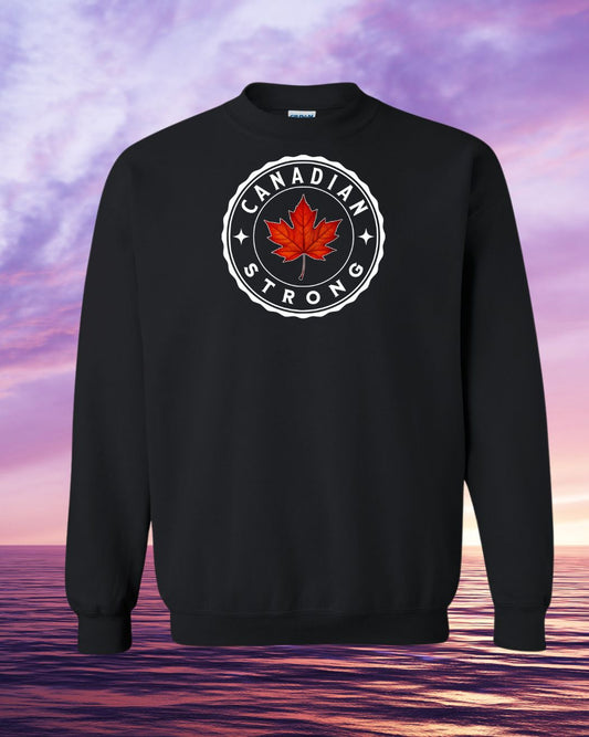 Canadian Strong Leaf Sweatshirt unisex