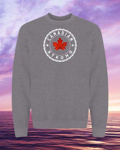 Canadian Strong Leaf Sweatshirt unisex