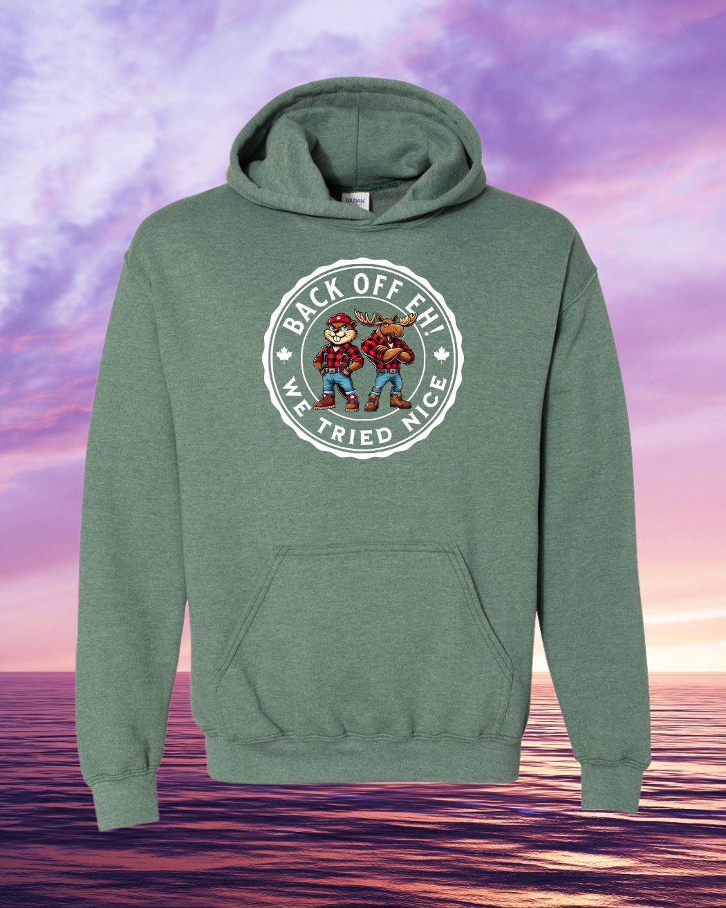 Back Off hoodie