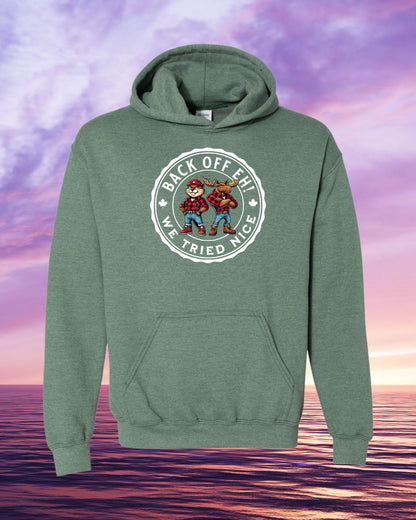 Back Off hoodie