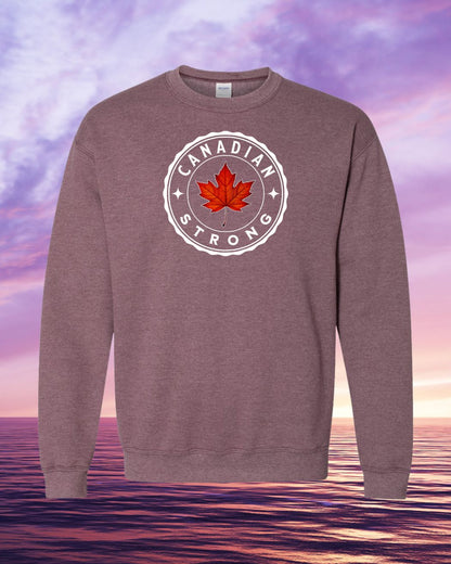 Canadian Strong Leaf Sweatshirt unisex
