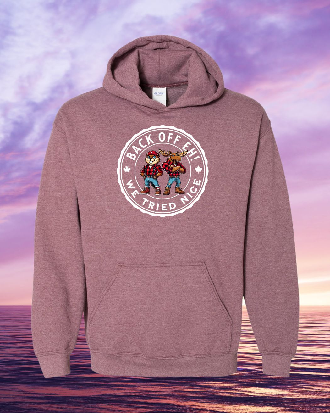 Back Off hoodie