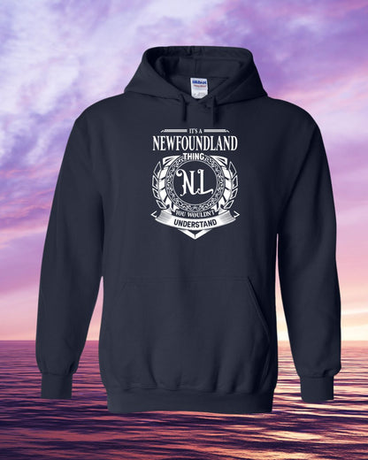 It's a Newfoundland Thing Full Front Hoodie