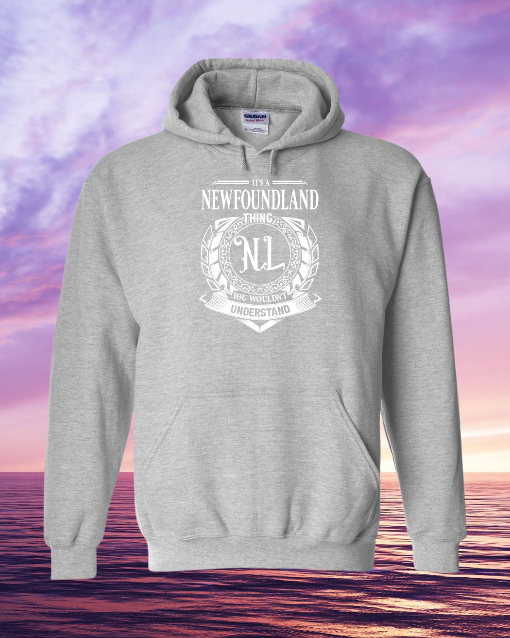 It's a Newfoundland Thing Full Front Hoodie