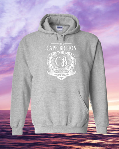 It's a Cape Breton Thing Full Front Hoodie