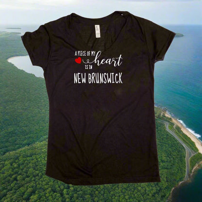 A piece of my Heart is in New Brunswick Tee