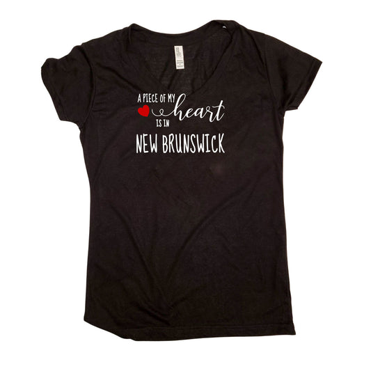 A piece of my Heart is in New Brunswick Tee