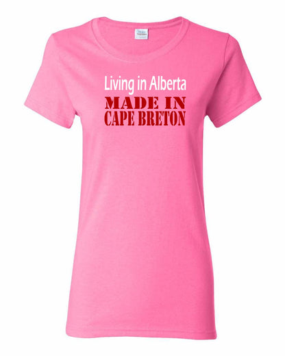 Living Alberta Made in Cape Breton Full Women's Tee