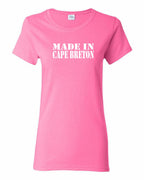 Made In CB White Women's Tee