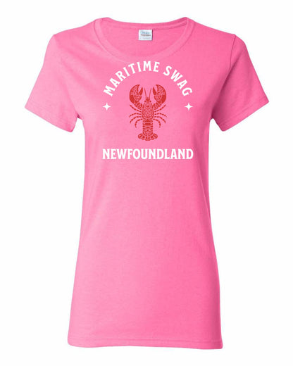 Maritime Swag Newfoundland Mandala Red Lobster Full Women's Tee