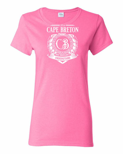 It's  A Cape Breton Thing Full Women's Tee