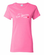 Just a CB Girl Red Heart Women's Tee