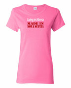 Living Alberta Made in NS Women's Tee