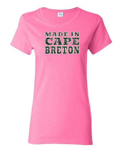 Made In Cape Breton Tartan Full Women's Tee