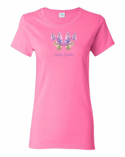 Nova Scotia Lupins Full womens-tee