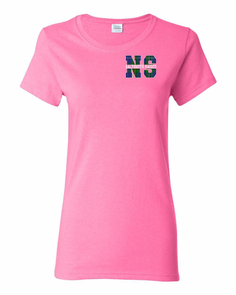 Saltwater Raised Left Chest womens-tee