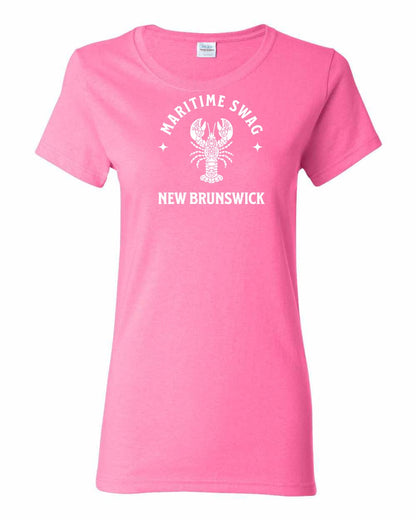 Maritime Swag New Brunswick Mandala white Lobster Full Women's Tee