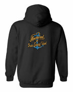 Anchored in PEI new Left Chest and Back Pullover Hoodie - Unisex