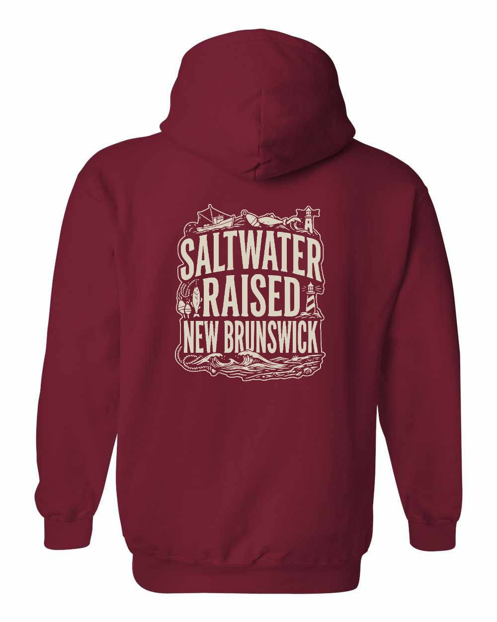 NB Saltwater Raised Folk Left Chest and Back Pullover Hoodie - Unisex