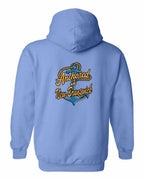 Anchored in NB new Left Chest and Back Pullover Hoodie - Unisex