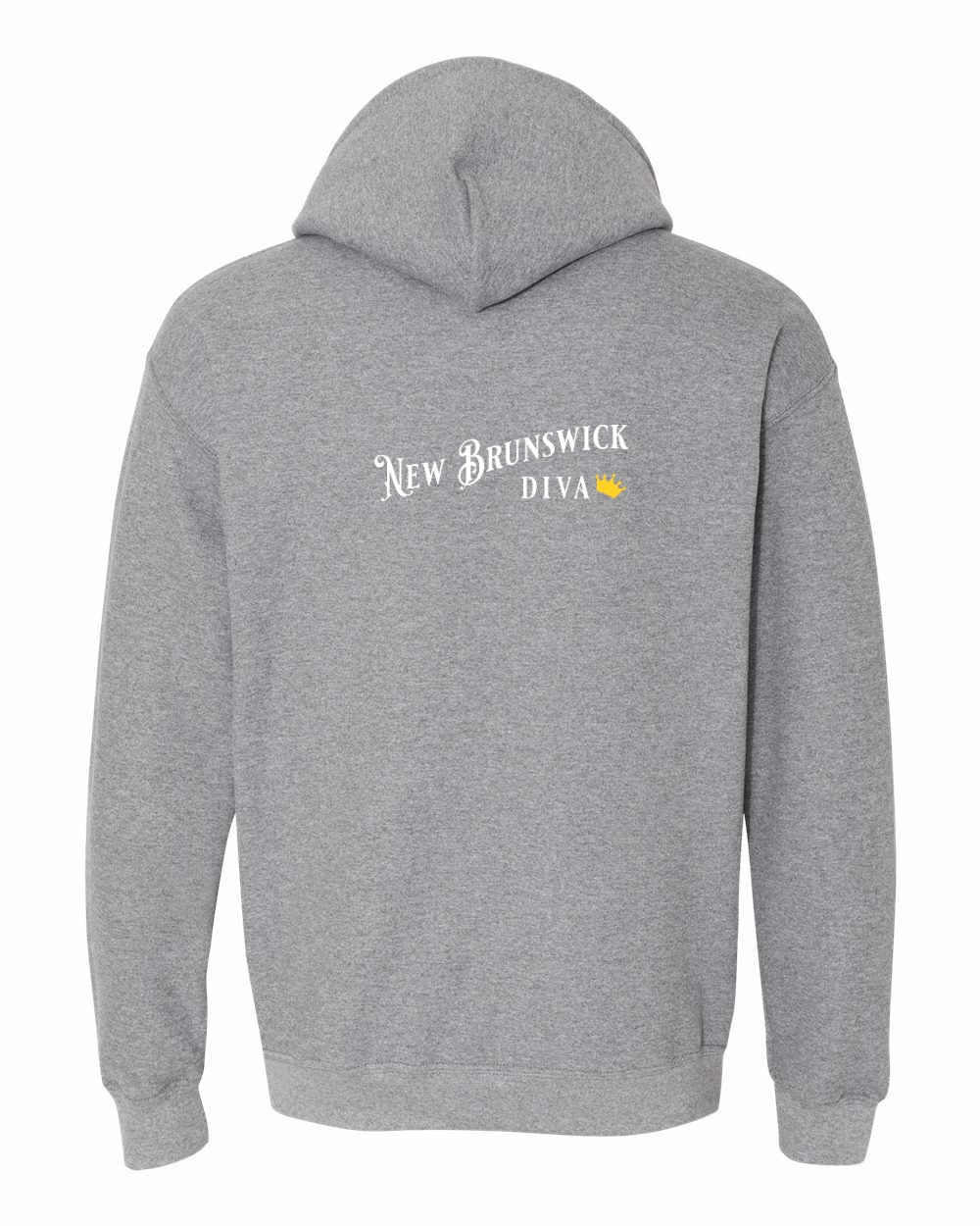 NB Diva Left Chest and Back Pullover Hoodie - Unisex