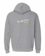 NB Diva Left Chest and Back Pullover Hoodie - Unisex