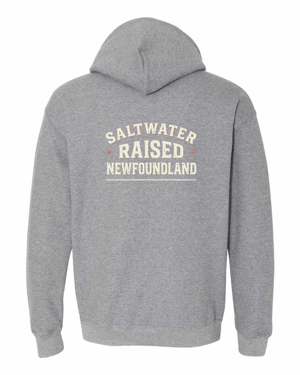 NB Saltwater Raised Sign Left Chest and Back Pullover Hoodie - Unisex