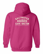 CB Saltwater Raised Sign Left Chest and Back Pullover Hoodie - Unisex