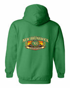 Nb Understand Left Chest and Back Pullover Hoodie in Irish Green - back