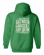 CB Saltwater Raised Folk Left Chest and Back Pullover Hoodie - Unisex