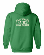 Saltwater Raised NS Sign Left Chest and Back Pullover Hoodie - Unisex