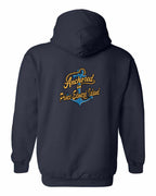 Anchored in PEI new Left Chest and Back Pullover Hoodie - Unisex
