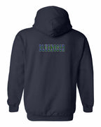 Bluenoser Left Chest and Back Pullover Hoodie - Unisex