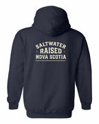 Saltwater Raised NS Sign Left Chest and Back Pullover Hoodie - Unisex