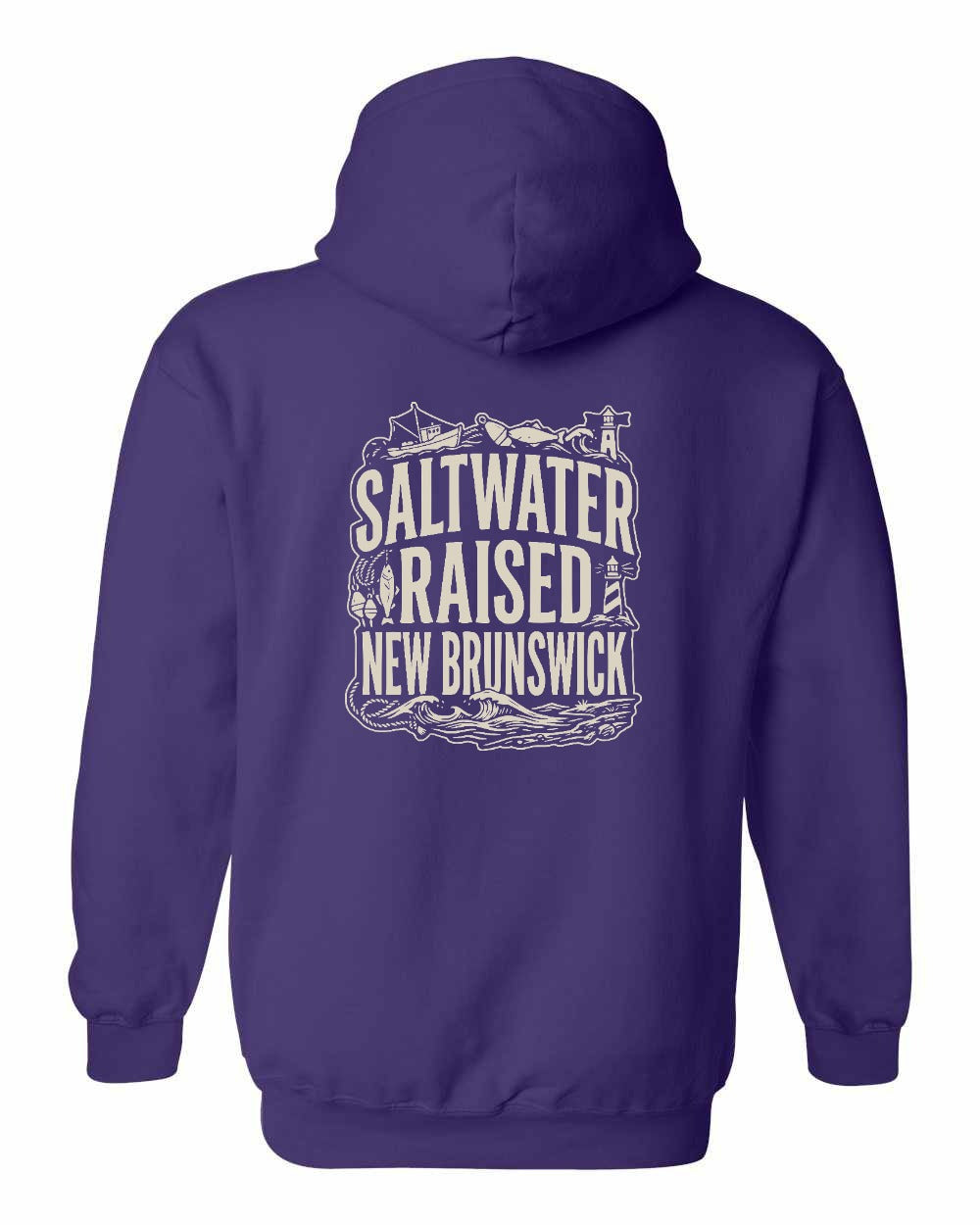 NB Saltwater Raised Folk Left Chest and Back Pullover Hoodie - Unisex