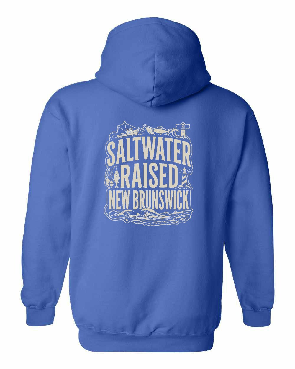 NB Saltwater Raised Folk Left Chest and Back Pullover Hoodie - Unisex
