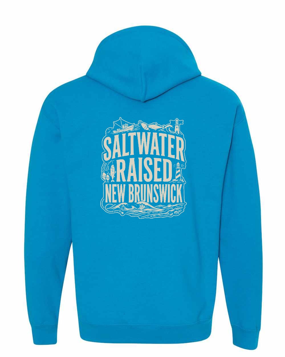 NB Saltwater Raised Folk Left Chest and Back Pullover Hoodie - Unisex