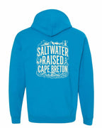 CB Saltwater Raised Folk Left Chest and Back Pullover Hoodie - Unisex