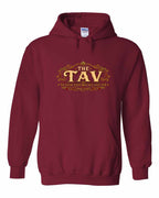The Tav Garment Pullover Hoodie in Cardinal Red