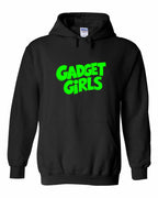 Gadget Girls Pullover Hoodie Green Logo