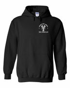 Maritime Swag PEI White Lobster Left Chest pullover hoodie - Unisex