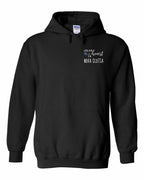 A piece of My heart in NS Tartan Heart Left Chest and Back Pullover Hoodie - Unisex
