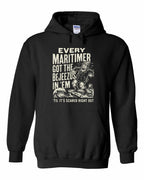 Bejezus Pullover Hoodie in Black