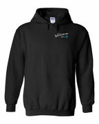 Just a NFLD guy Blue compass Left Chest pullover hoodie - Unisex
