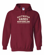 NFLD Saltwater Raised Sign Pullover Hoodie - Unisex