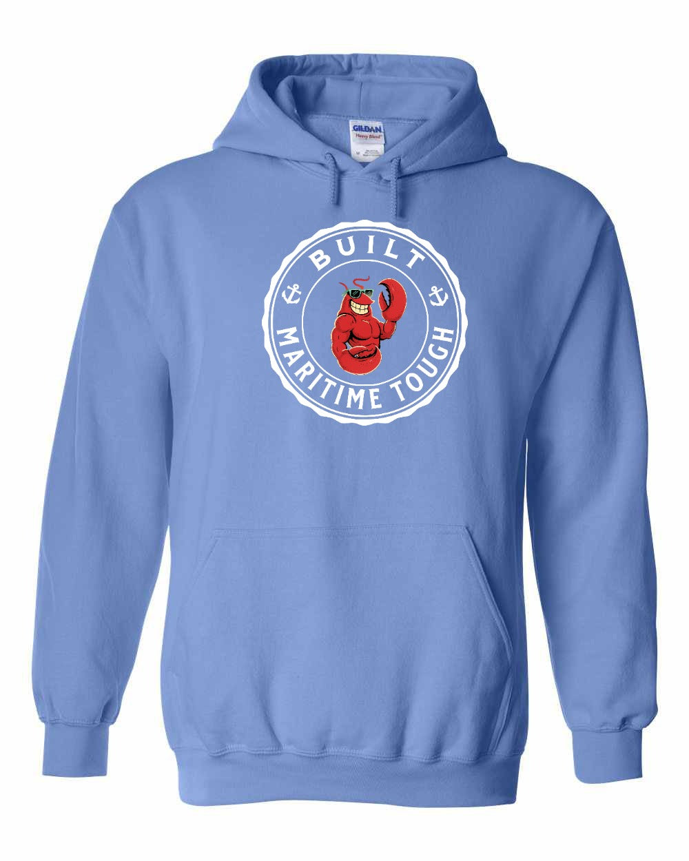 Built Maritime Tough Lobster Pullover Hoodie - Unisex