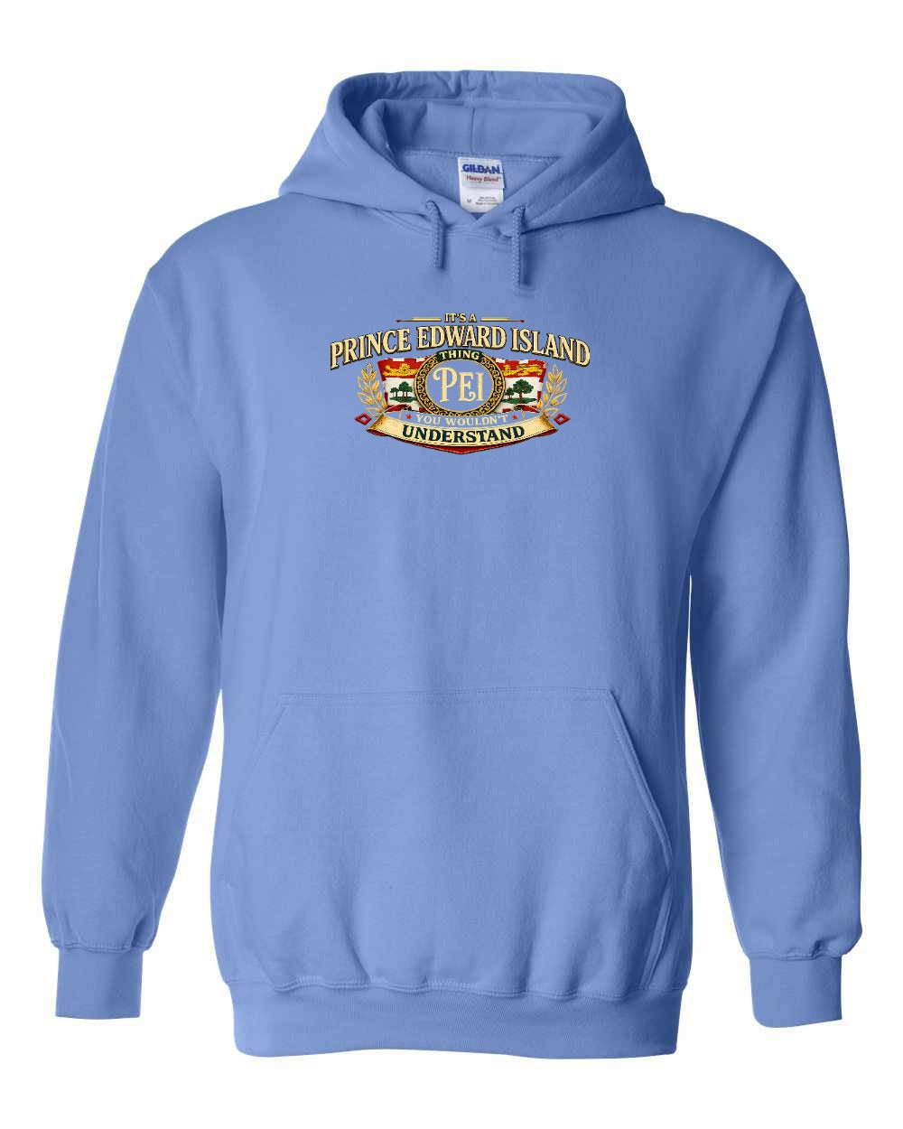 Pei Understand Pullover Hoodie in Carolina Blue