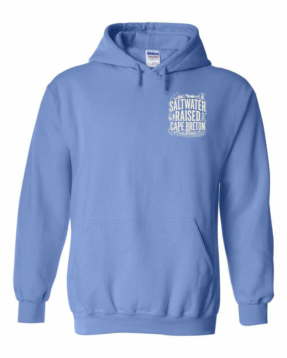 CB Saltwater Raised Folk Left Chest Pullover Hoodie - Unisex