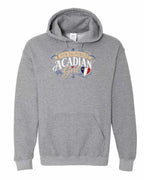 Nb Acadian Girl Garment Pullover Hoodie in Graphite Heather