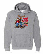 New Mean and Nasty Canadians Pullover Hoodie in Graphite Heather